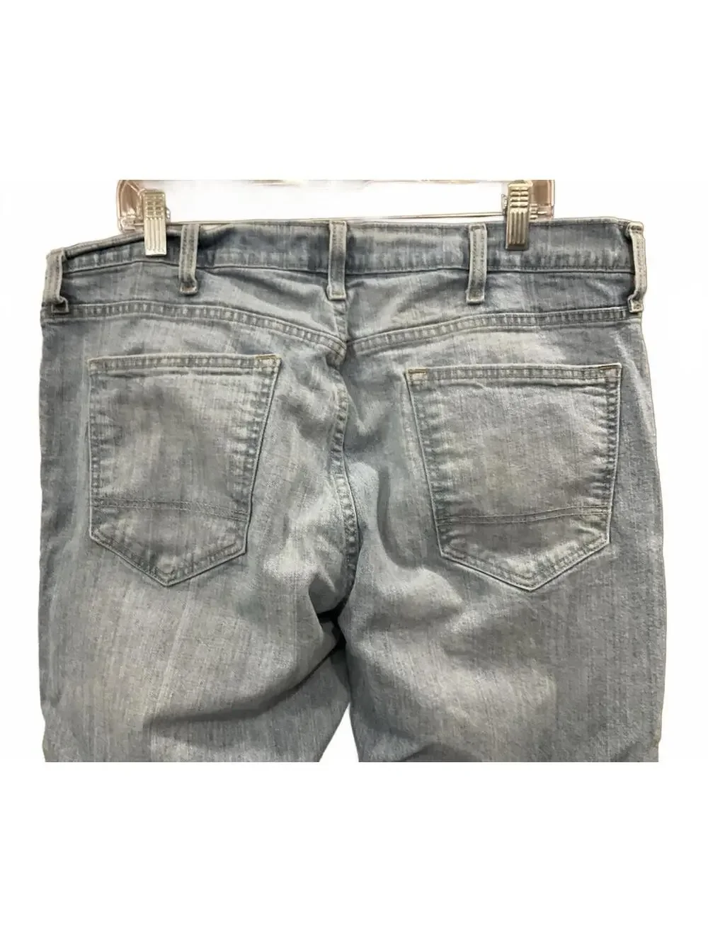 Arizona Jean Co Flex Athletic Fit Mens Blue Jeans Size 38 X 30 Dirty Leg See Pic